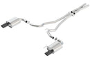 Borla Cat-Back Exhaust – 2015–2017 Ford Mustang GT 5.0L V8 (Black Chrome) - product image 2