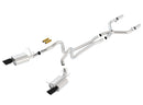 Borla Cat-Back Exhaust – 2011-2012 Mustang GT 5.0L Black Chrome Rd Tip - product image 3
