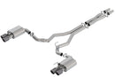 Borla Cat-Back Exhaust – 2018 Ford Mustang GT 5.0L with Valves (Carbon Fiber ) - Borla exhaust system