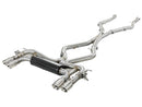 aFe MACH Force-XP 3.5 in. 304 Stainless Steel Cat-Back Exhaust System (Polished Tips) – 15–18 BMW X5 M (F85)/X6 M (F86) 4.4L V8 S63