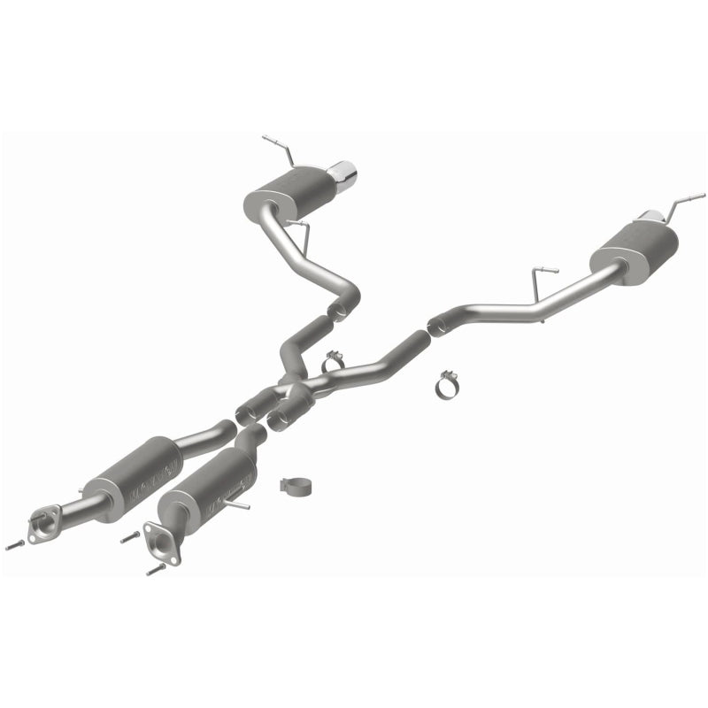 MagnaFlow 11-12 Dodge Durango V8 5.7L Dual Split Rear Exit Stainless Cat Back Performance Exhaust