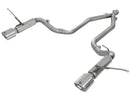aFe MACH Force-XP 2.5 in. 409 Stainless Steel DPF-Back Exhaust System – 14+ Jeep Grand Cherokee 3.0L V6 Turbo Diesel with Resonators