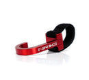 NRG Steering Wheel Hook CNC Aluminum with Laser Logo - Red