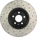 StopTech Sport Drilled & Slotted Brake Rotors – 2009-2011 Audi A4 product image 5