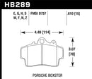 HAWK Performance HT-10 Race Brake Pads (Front) - 97-08 Porsche Boxster / 07-08 Cayman w/ Iron Discs