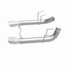 MagnaFlow 13 Ford Mustang Dual Split Rear Exit Stainless Axle-Back Cat Back Exhaust (Competition)