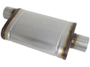 aFe MACH FORCE-Xp SS Muffler 3" Center Inlet / 3" Outlet 9" L x 4" W x 14" Body