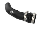 aFe BladeRunner Aluminum Hot Charge Pipe (3 in., Black) – 23–24 Ford Diesel Trucks 6.7L V8 Turbo Diesel