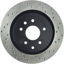 StopTech Sport Drilled Brake Rotors – 2003-2008 Nissan 350Z (Z33) product image 6