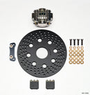 Wilwood Dynapro Single LW Rear Brake Kit (10.20 in Drilled Rotors) - Right - Sprint Aluminum | 140-13502