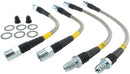 StopTech Stainless Steel Brake Lines – 2008-2013 BMW 128i product image
