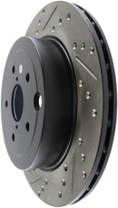 StopTech Sport Drilled & Slotted Brake Rotors – 2017 Subaru BRZ (ZC6/ZD8) product image 4