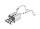 Borla Axle-Back Exhaust – 2005–2008 Corvette Coupe / Conv 6.0L / 6.2L V8 6spd II SS (Rear Section) - product image 4