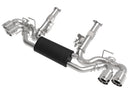 aFe MACH FORCE-Xp 3" to 2.5" 304 Stainless Steel Cat-Back 2020 Chevrolet Corvette (C8) 6.2L