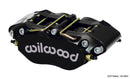 Wilwood Narrow Dynapro Brake Caliper - 1.75 in Piston Bore / 0.38 in Rotor Thickness / Type III Anodized / 4.75 in Mounting Centers / Radial Mount | 120-9993