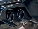 Borla Axle-Back Exhaust – 2016–2018 Chevy Camaro V8 SS Rear Section without Dual Mode Valves Ceramic Black - product image 3