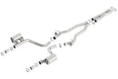 Borla Cat-Back Exhaust – 2015 Dodge Challenger Hellcat 6.2L V8 No Tips Factory Valance - product image 4