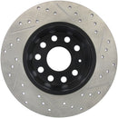 StopTech Sport Drilled & Slotted Brake Rotors – 2006-2009 Volkswagen GTI product image 5