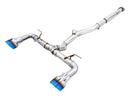 AWE Track Edition Exhaust (Vapor Blue Tips) - 13+ Subaru BRZ/Scion FR-S/Toyota GR86/GT86