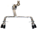 AWE Tuning Audi S5 3.0T Track Edition Exhaust - Chrome Silver Tips (90mm)