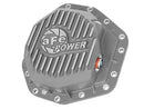 aFe Street Ser Rear Diff Cover Raw with Mach Fin – 17 Ford Diesel Trucks 6.7L V8 Turbo Diesel Dana M275-14