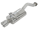 aFe Takeda 2.5 in. 304 Stainless Steel Axle-Back Exhaust System Dia (Polished Tip) – 06–11 Honda Civic EX Sedan 1.8L I4