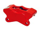 Wilwood GP310 Right Brake Caliper - 1.25 in Piston Bore / 0.25 in Rotor Thickness / Red / Rear | 120-7740-RD