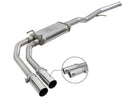 aFe Rebel Series 3 in. to 2.5 in. 409 Stainless Steel Cat-Back Exhaust System – 09–18 GM Silverado/Sierra 1500 4.3L V6 / 4.6L V8