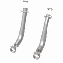 MagnaFlow 66-72 Chevy C10 Pickup V8 2-Piece Front Exhuast Pipe Kit (2in Tubing/Clamps/Inlet Flanges)