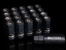 Wheel Mate Muteki HR50 Open-End Lug Nuts - Black with Black Ring 14x1.50 – Default Title