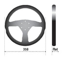 Sparco L505 Steering Wheel - 350mm / Flat / Suede + Leather