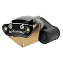 Wilwood Electronic Parking Brake Left Caliper - 1.25 in Piston Bore / 1.25 in Rotor Thickness / Black Powder Coat / 2.00 in Mounting Centers / Lug Mount | 120-18278-BK