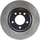 StopTech Sport Drilled & Slotted Brake Rotors – 2008-2013 BMW 135i