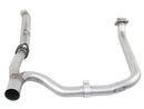 aFe Twisted Steel 2 to 2.5 in. Delete Downpipe and Y-Pipe Aluminum Steel Exhaust – 12–16 Jeep Wrangler