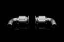 Akrapovič Link Pipe Set with Cat (Titanium) – 2010–2013 Porsche 911 Turbo / Turbo S (997)