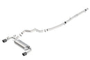 Borla Cat-Back Exhaust – 2016–2017 Focus RS Turbocharged 2.3L Single Split Exit - product image 2