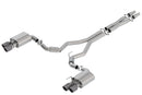 Borla Cat-Back Exhaust – 2018 Ford Mustang GT 5.0L with Valves (Carbon Fiber ) - product image 3