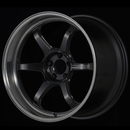 ADVAN R6 Wheel - 20x10.0 +25 | 5x112 | Machining & Black Coating Graphite