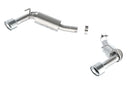 Borla Cat-Back Exhaust – 2014–2015 Camaro SS 6.2L V8 Single Split Rr Exit (Rear Section) - product image 4