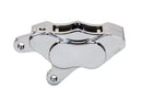 Wilwood GP310 Left Brake Caliper - 1.25 in Piston Bore / 0.25 in Rotor Thickness / Chrome / Front, 2008+ | 120-12117