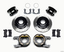 Wilwood D154 Front Brake Kit - Park New Big Ford Mount - Drilled Rotors / 2.50 in Off / Pro Street / Parking Brake | 140-12235-D