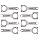 Manley Chrysler LS1 H - Beam Connecting Rods Set ARP 2000 3/8in w/ .927in Bushed Wrist Pins (Set of 8)