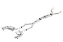 Borla Cat-Back Exhaust – Chevy 16-17 Camaro 6.2L with Dual Tips (NPP) - product image 2