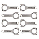 Manley Chevrolet Small Block 6.125in H - Beam w/ ARP 2000 Connecting Rods - Set of 8