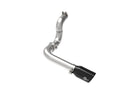 aFe LARGE BORE-HD 3 in. 304 Stainless Steel DPF-Back Exhaust System (Black Tip) – 20–21 Jeep Wrangler
