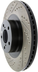 StopTech Sport Drilled & Slotted Brake Rotors – 2022-2023 Toyota GR86 (ZN8) product image 8