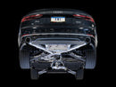 AWE Tuning Audi B9 A5 Track Edition Exhaust Dual Outlet - Chrome Silver Tips (Includes DP)