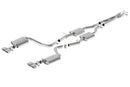 Borla Cat-Back Exhaust – 2015–2016 Dodge Challenger R / T 5.7L Dual Rectangle Angle Cut - product image 9