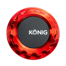 Konig MRK1 Anodized Red Gear Cap w/ Logo