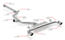 APR Cat-Back Exhaust System – 2022-2026 Volkswagen GTI – alternate view 14